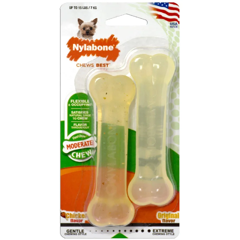 Nylabone Flexi Chew Twin Pack