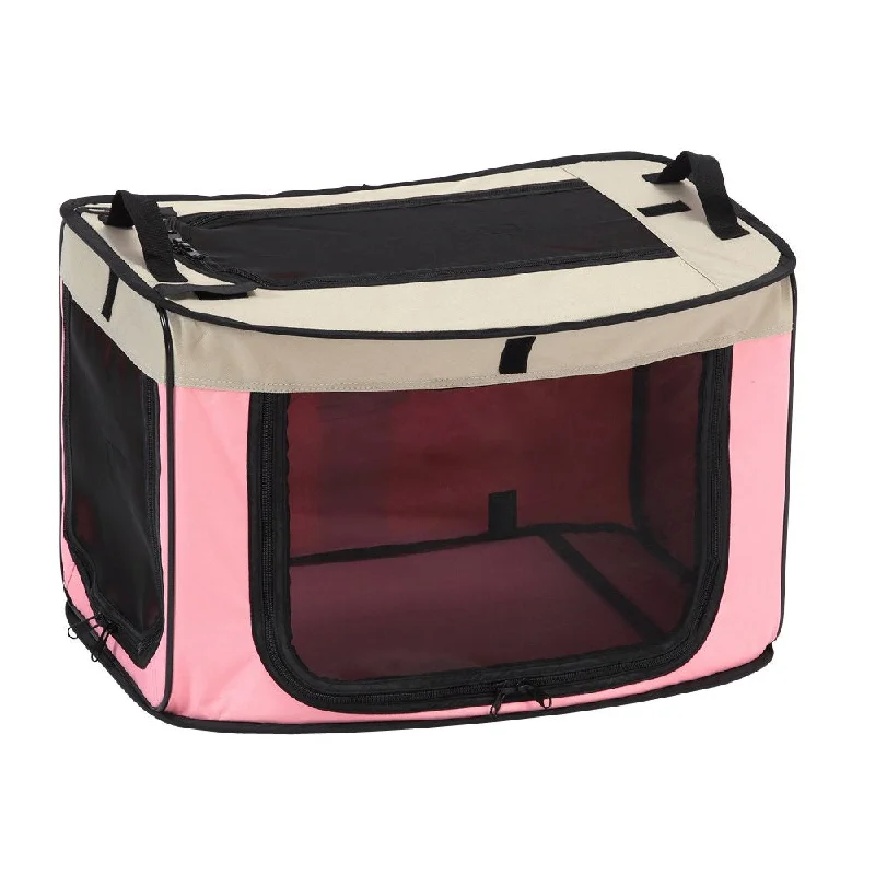 Marukan One Touch Foldable Dog Cage (Large)