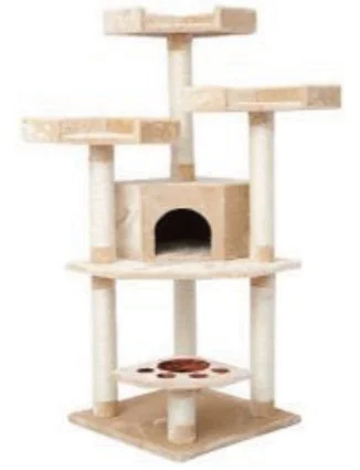 Sweety Ivory Beach Furniture Cat Post