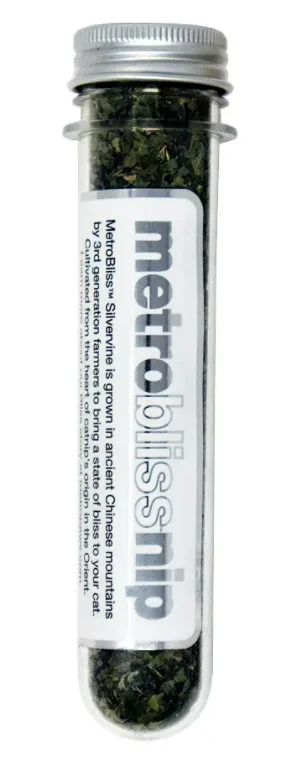 Metro Paws Bliss Nip Organic Silvervine Catnip - 0.4oz tube